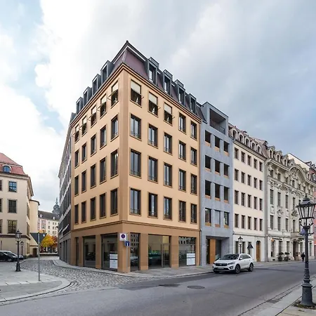 Modernes Apartment am Neumarkt Dresden Exterior foto